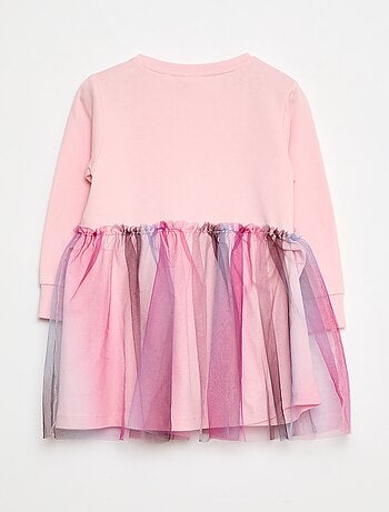 Sweatshirt em moletão e tule - Guppy