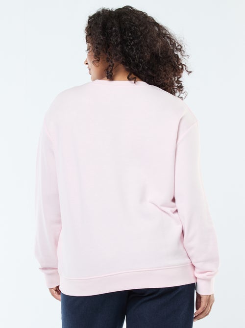 Sweatshirt em moletão estampada - Kiabi
