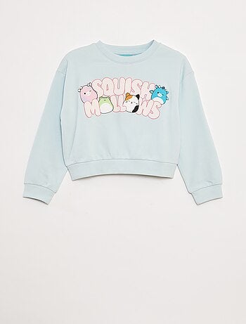 Sweatshirt em moletão estampado 'squishmallows'
