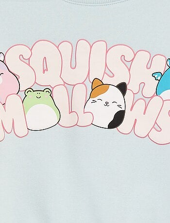 Sweatshirt em moletão estampado 'squishmallows'