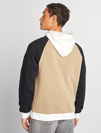 Sweatshirt em moletão estilo universidade americana