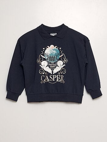 Sweatshirt em moletão 'Fantasminha'