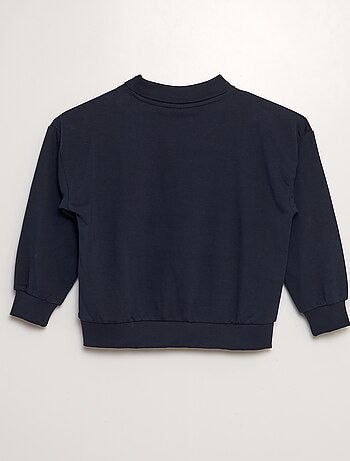 Sweatshirt em moletão 'Fantasminha'
