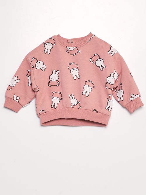 Sweatshirt em moletão fino - Kiabi
