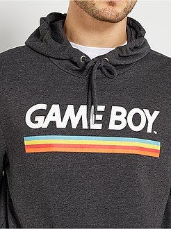 Sweatshirt em moletão 'Game Boy' - Kiabi