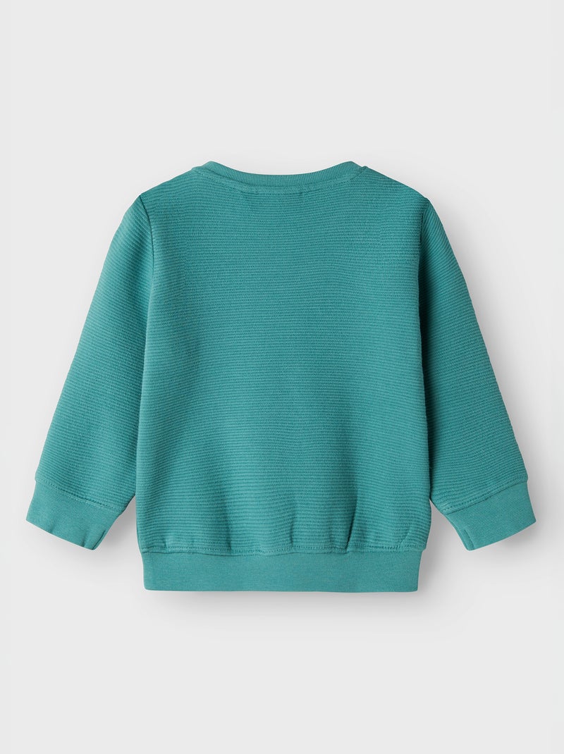 Sweatshirt em moletão 'Guppy' VERDE - Kiabi