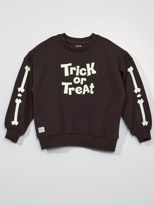 Sweatshirt em moletão 'Halloween' - Kiabi