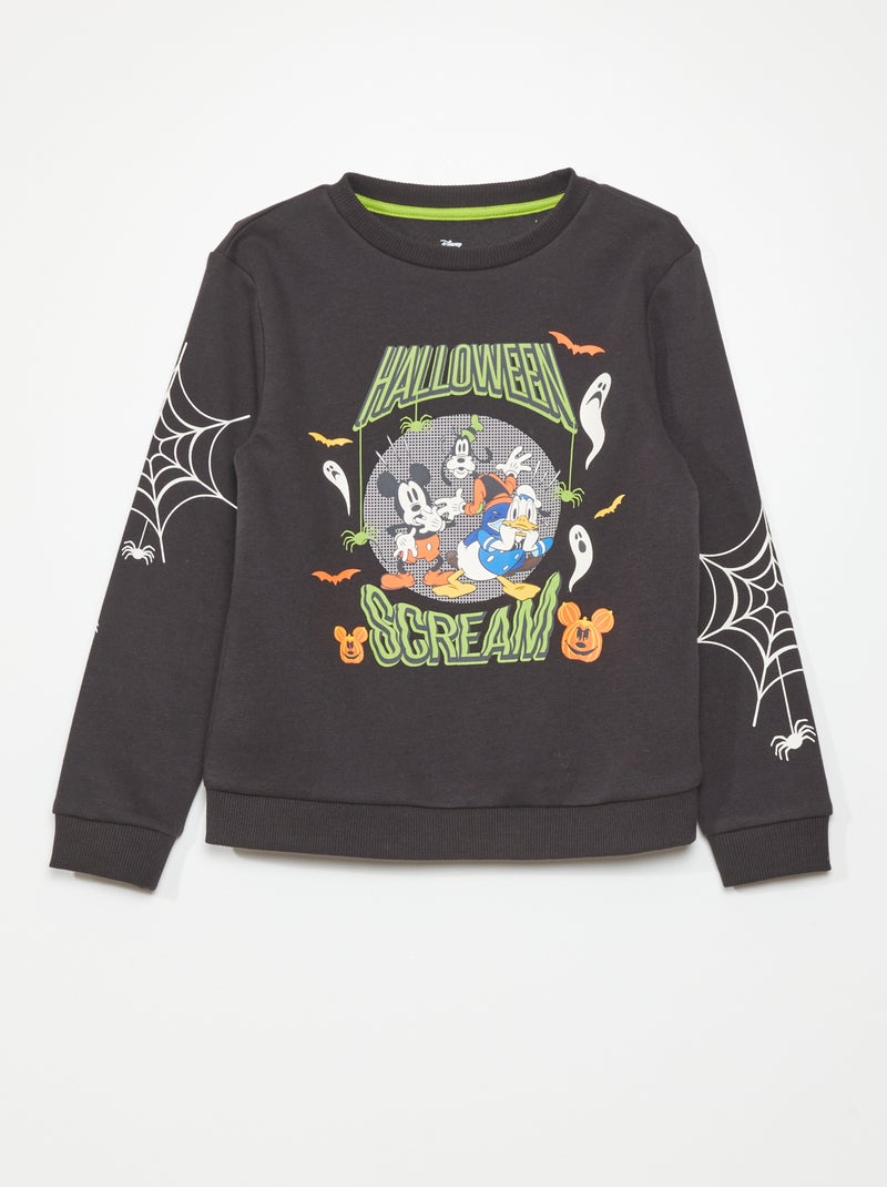 Sweatshirt em moletão Halloween da 'Disney' CINZA - Kiabi