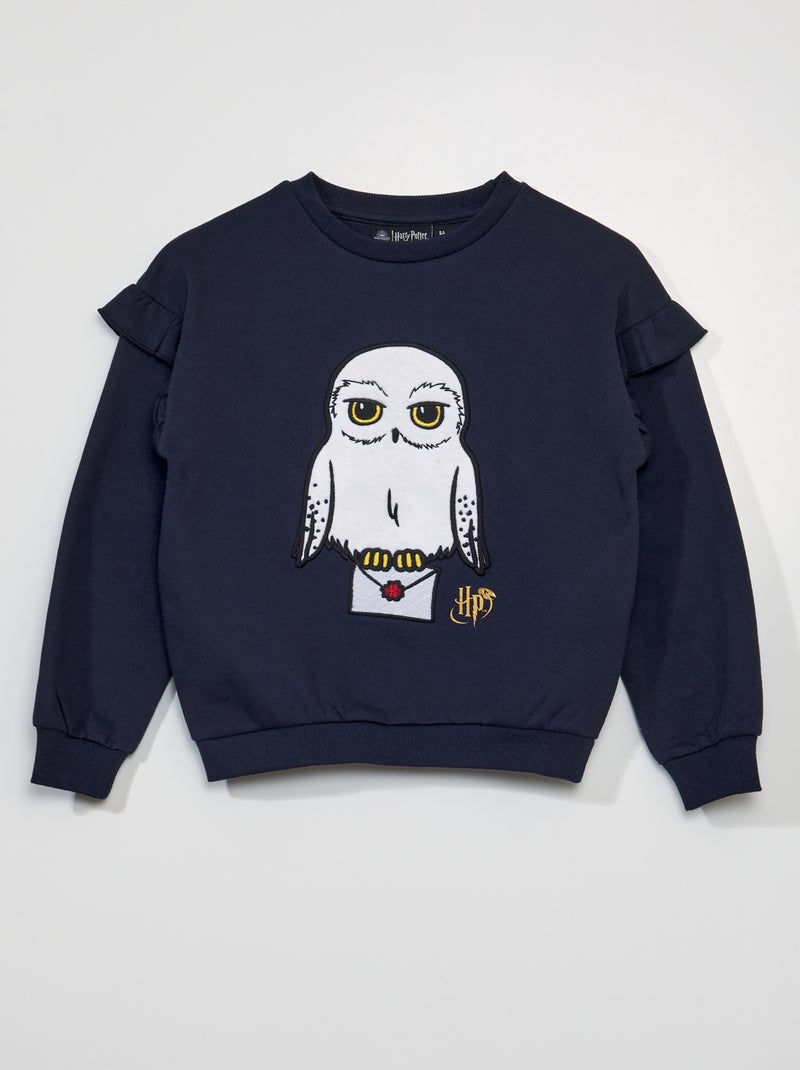 Sweatshirt em moletão 'Harry Potter' AZUL - Kiabi