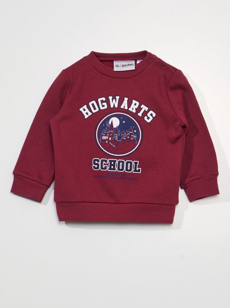 Sweatshirt em moletão 'Harry Potter' VERMELHO - Kiabi