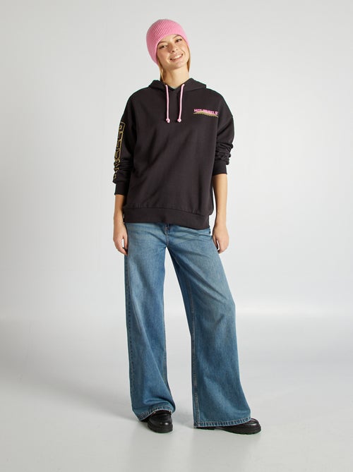 Sweatshirt em moletão 'Hot Wheels' com capuz - Kiabi