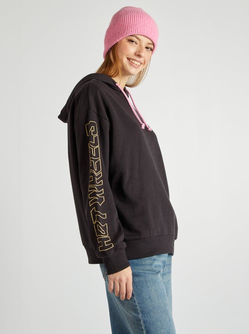 Sweatshirt em moletão 'Hot Wheels' com capuz - Kiabi