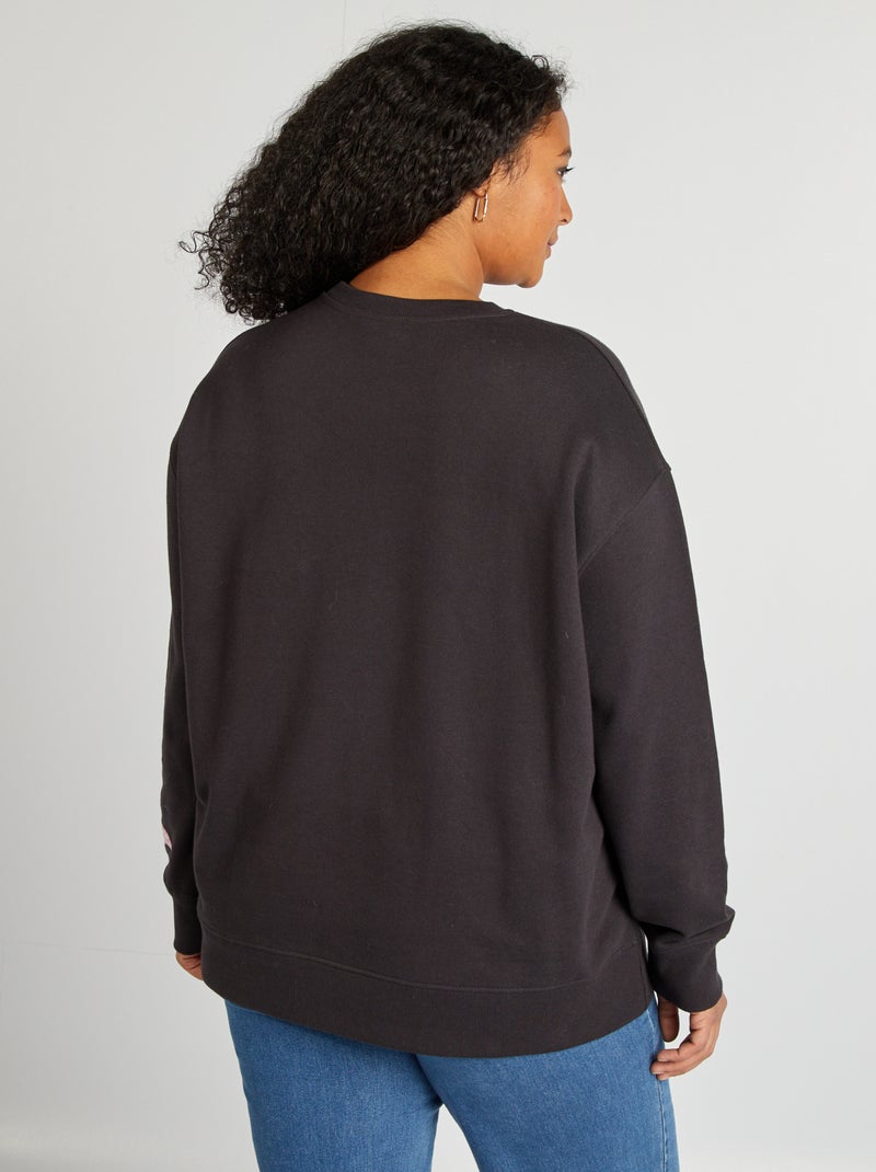 Sweatshirt em moletão 'Hot Wheels' PRETO - Kiabi