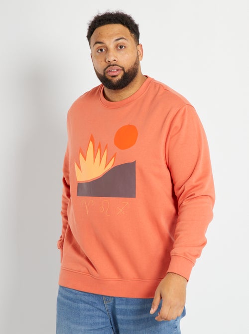 Sweatshirt em moletão - Kiabi