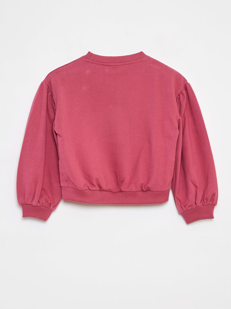 Sweatshirt em moletão leve 'The Rolling Stones' VIOLETA - Kiabi