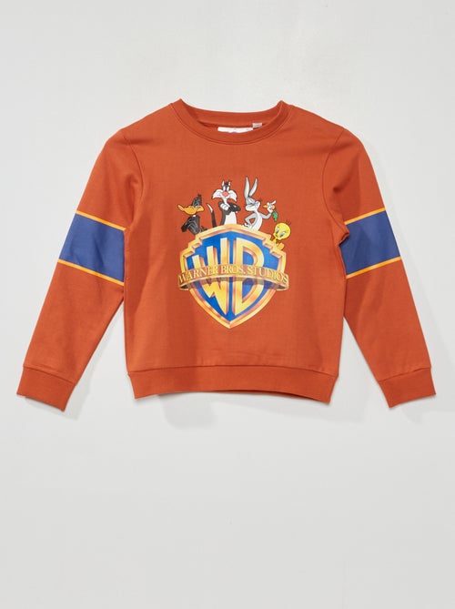 Sweatshirt em moletão 'Looney Tunes' - Kiabi