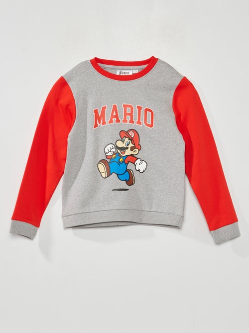 Sweatshirt em moletão 'Mário'  - - Kiabi