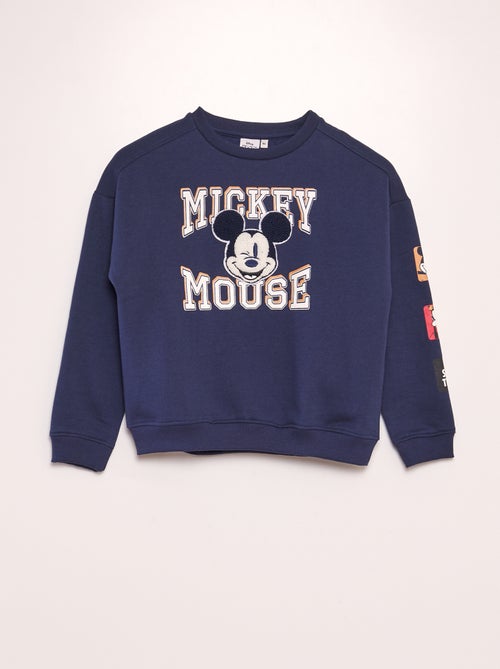 Sweatshirt em moletão 'Mickey' - Kiabi