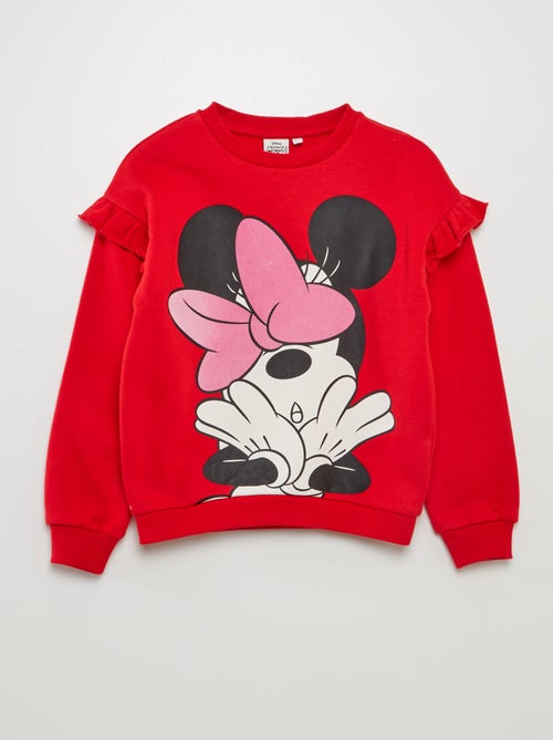 Sweatshirt em moletão 'Minnie' - Kiabi