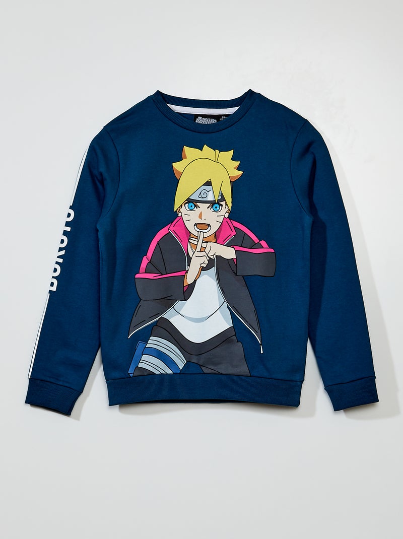 Sweatshirt em moletão 'Naruto' VERDE - Kiabi