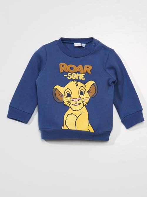 Sweatshirt em moletão 'O Rei Leão' 'Disney' - Kiabi