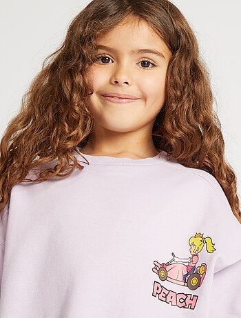 Sweatshirt em moletão 'Peach'
