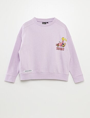 Sweatshirt em moletão 'Peach'