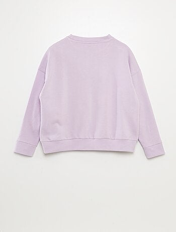 Sweatshirt em moletão 'Peach'