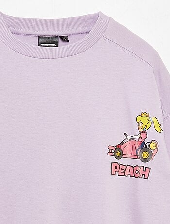 Sweatshirt em moletão 'Peach'