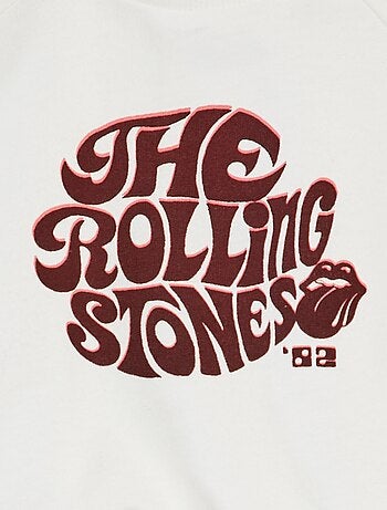 Sweatshirt em moletão 'Rolling Stones'