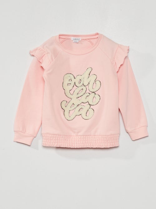 Sweatshirt em moletão - Kiabi