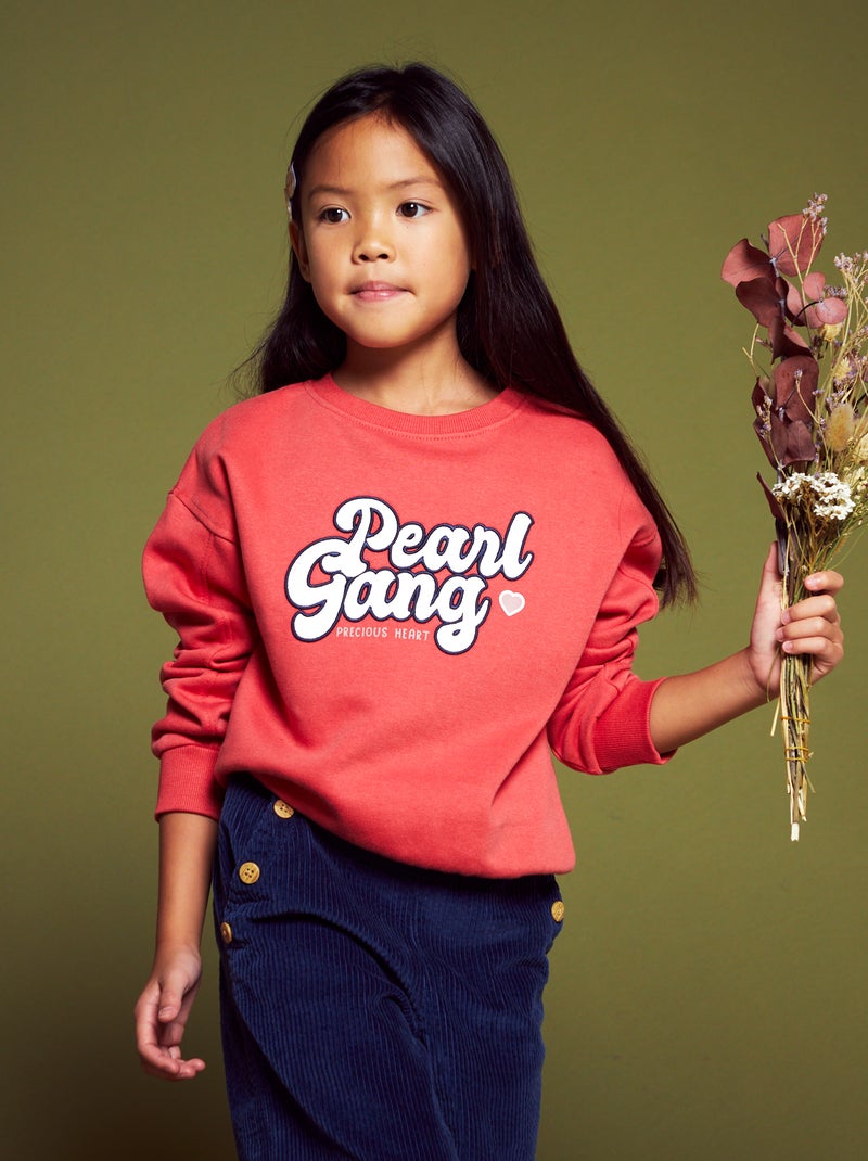 Sweatshirt em moletão ROXO - Kiabi