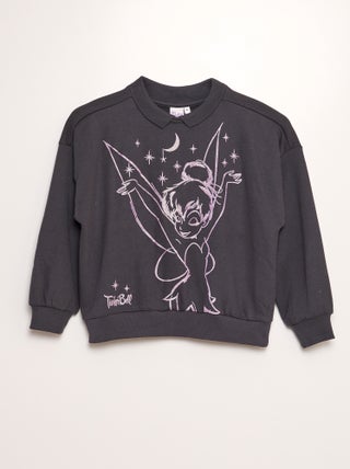 Sweatshirt em moletão 'Sininho'