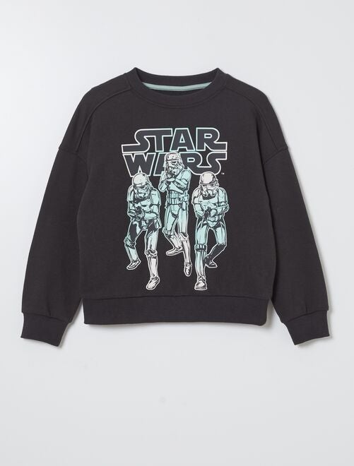 Sweatshirt em moletão 'Star Wars' - Kiabi