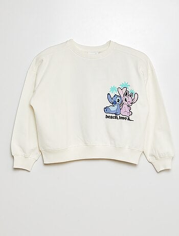 Sweatshirt em moletão 'Stitch' 'Disney'