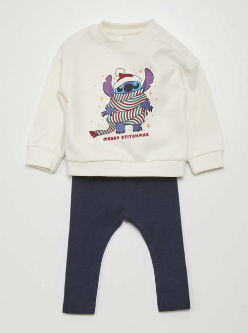 Sweatshirt em moletão 'Tico e Teco' 'Disney' - Kiabi
