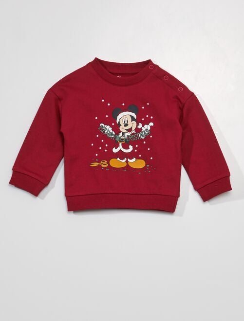Sweatshirt em moletão 'Tico e Teco' 'Disney' - Kiabi