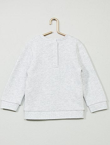 Sweatshirt em moletão 'urso' - Kiabi