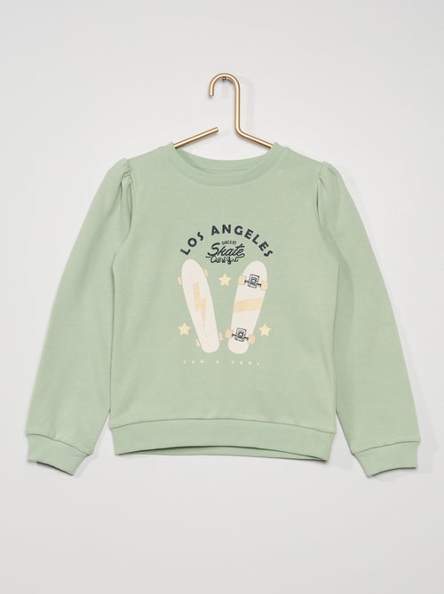 Sweatshirt em moletão - Kiabi