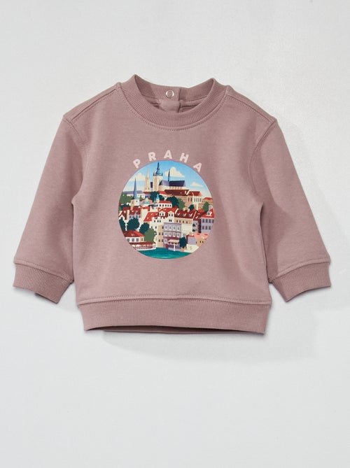 Sweatshirt em moletão - Kiabi