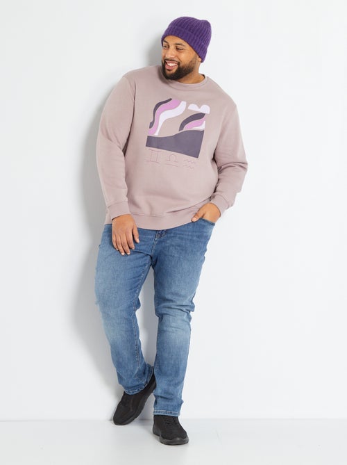 Sweatshirt em moletão - Kiabi