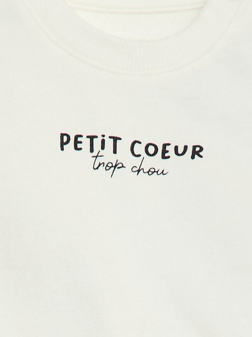 Sweatshirt em Moletom Leve com Estampa - Kiabi