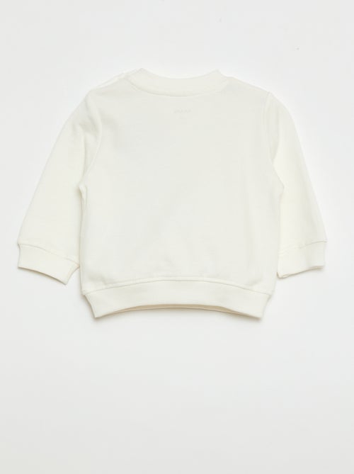 Sweatshirt em Moletom Leve com Estampa - Kiabi