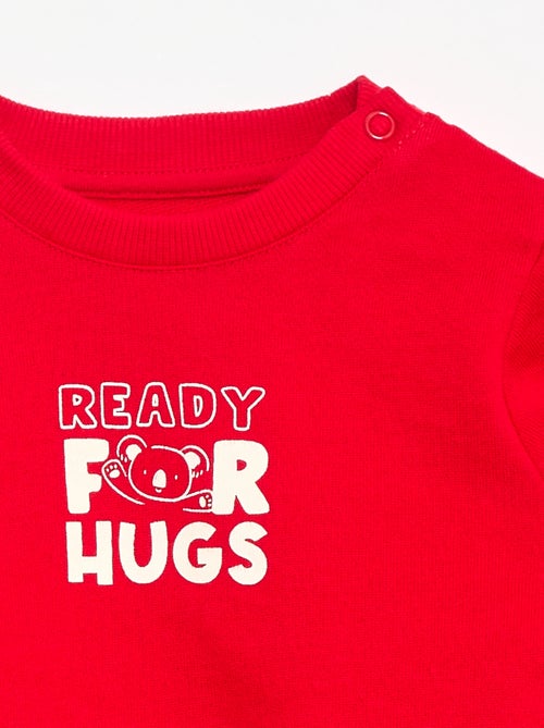 Sweatshirt em Moletom Leve com Estampa - Kiabi