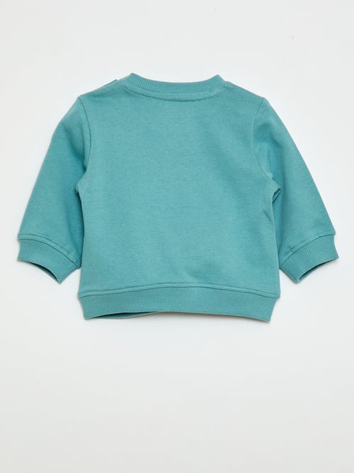 Sweatshirt em moletom leve com estampado - Kiabi