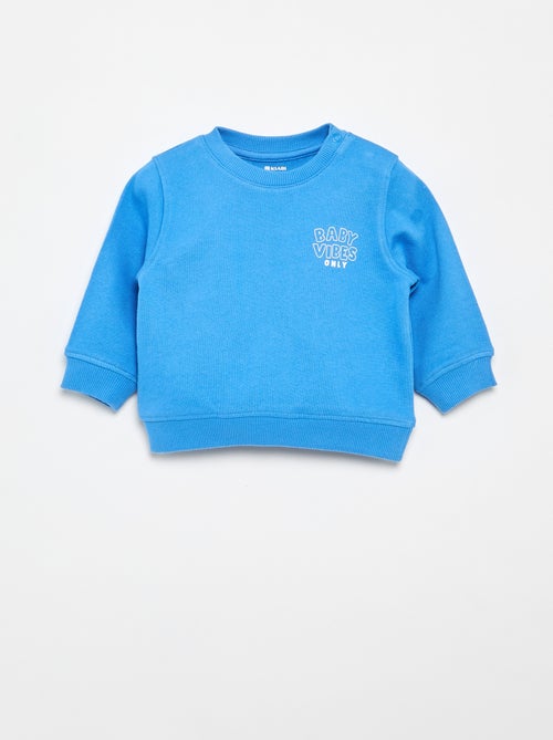 Sweatshirt em moletom leve estampado - Kiabi Sweatshirt em moletom leve estampado - Kiabi