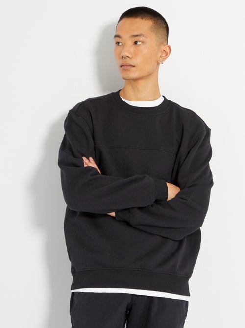 Sweatshirt em pormenor quilting - Kiabi
