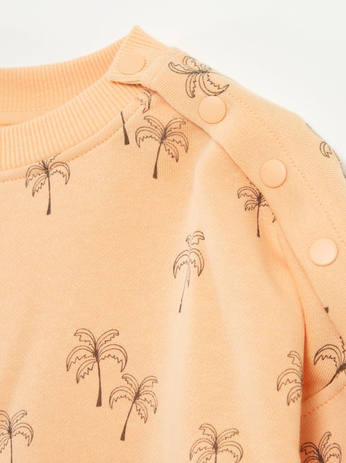 Sweatshirt estampada  - Fácil de Vestir - Kiabi