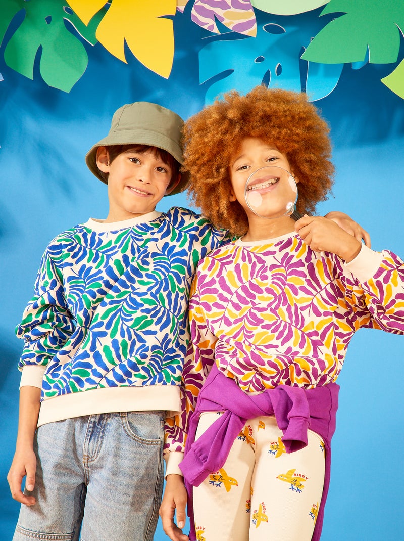 Sweatshirt estampada  - Grafik Edition BRANCO - Kiabi