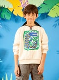 Sweatshirt estampada  - Grafik Edition BRANCO - Kiabi